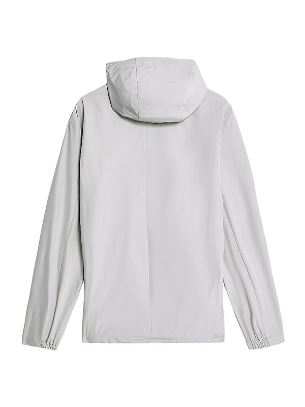 Lyle & Scott Men's Lightweight Hooded Zip Through Jacket - Grey Mirage Image 2
