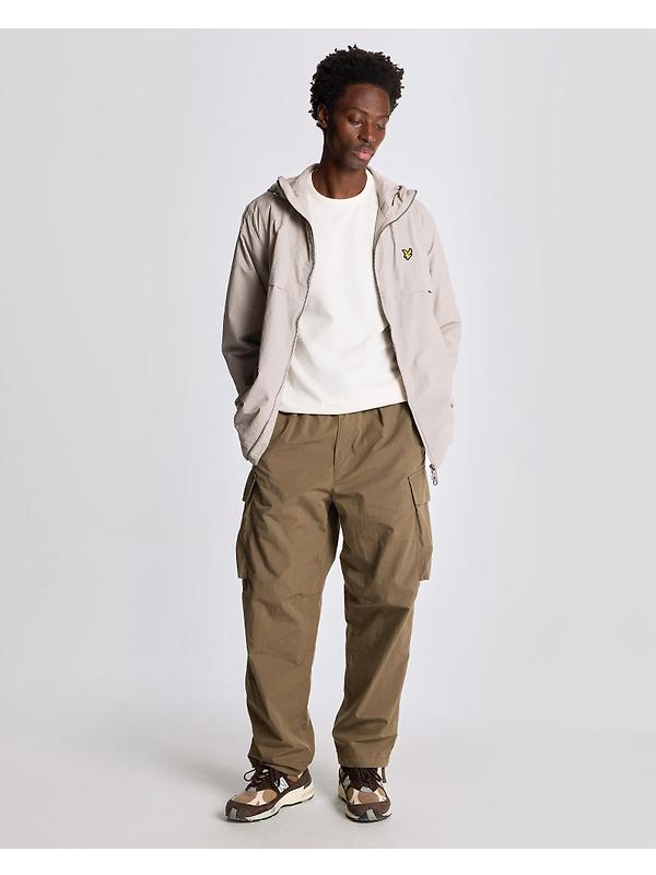 Lyle & Scott Men's Lightweight Ripstop Jacket - Pale Grey Image 3