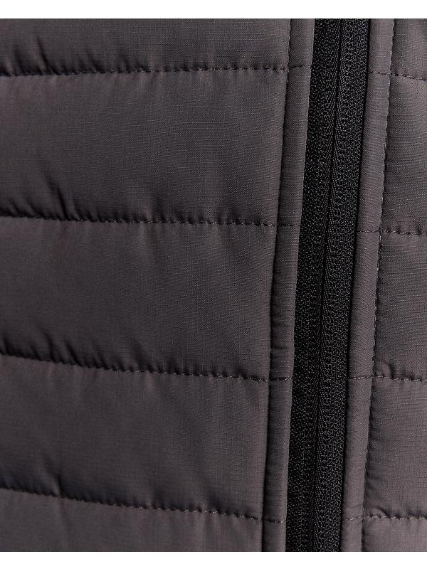 Lyle & Scott Men's Sports Fleece Hybrid Gilet - Jet Black/ Granite Image 6