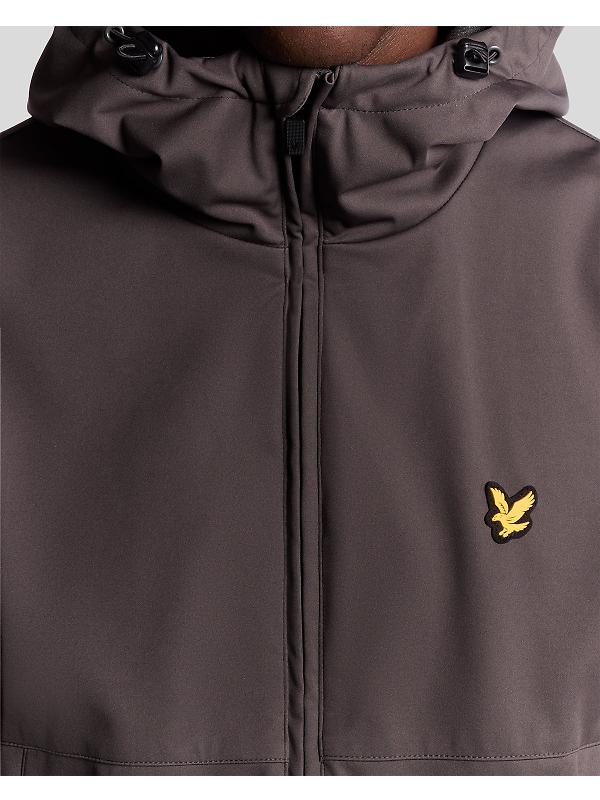 Lyle & Scott Men's Sports Windbreaker Full Zip Jacket - Granite Image 4