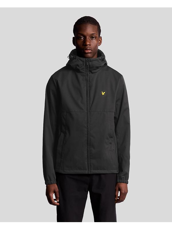 Lyle & Scott Men's Sports Windbreaker Full Zip Jacket - Jet Black Image 2