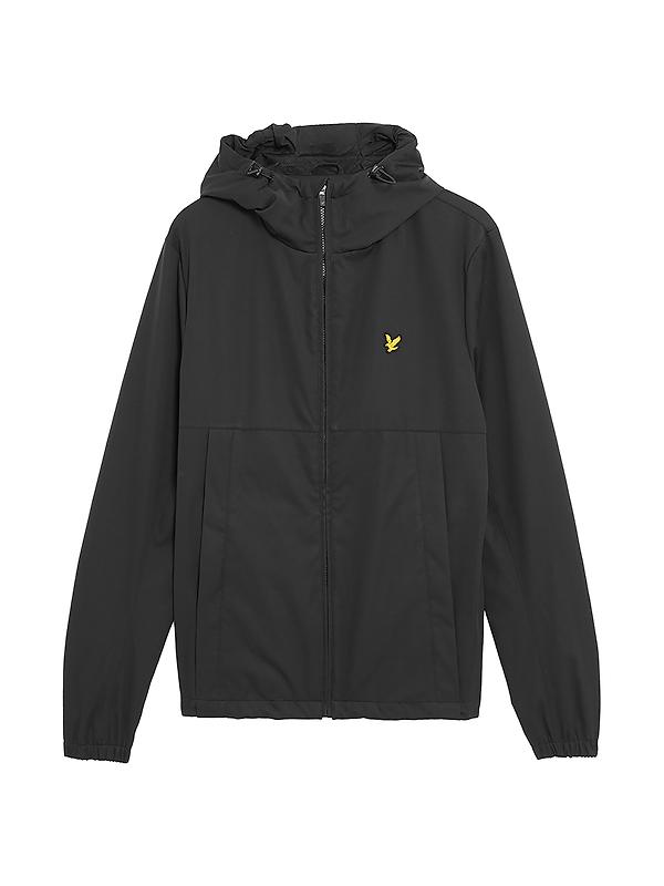 Product image of Lyle & Scott Men's Sports Windbreaker Full Zip Jacket - Jet Black