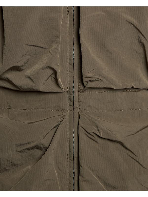 Lyle & Scott Men's Lightweight Ripstop Windcheater - Khaki Ash Image 6