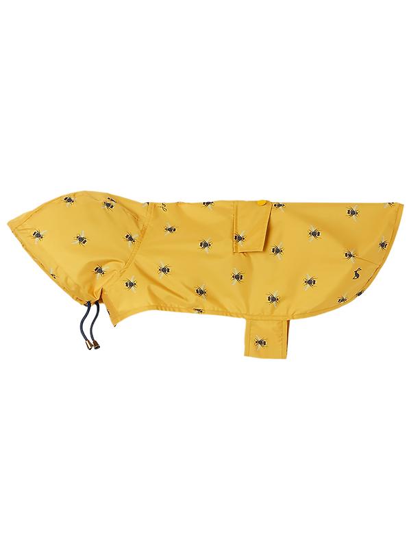 Joules Golightly Packaway Dog Jacket - Bee Print Image 1