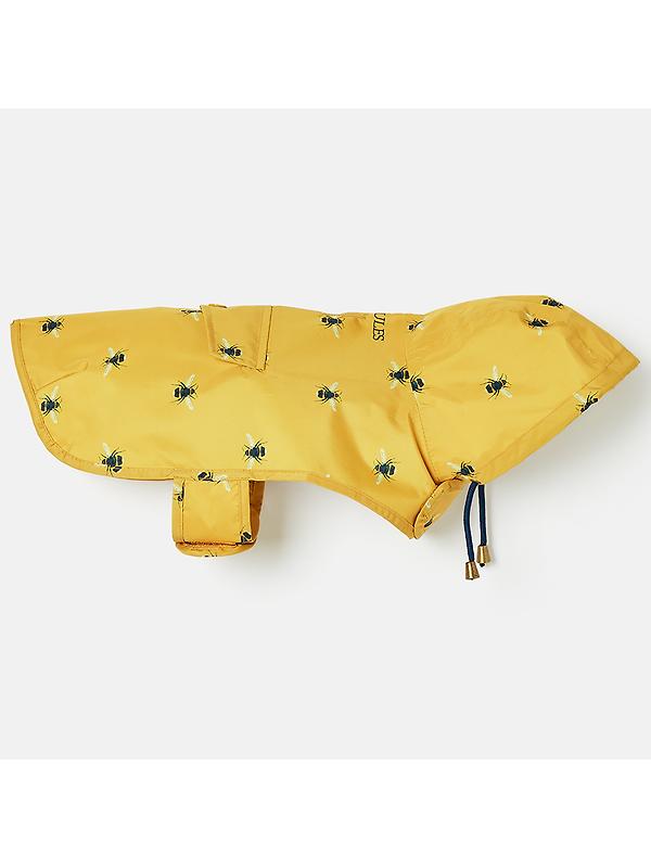 Joules Golightly Packaway Dog Jacket - Bee Print Image 16