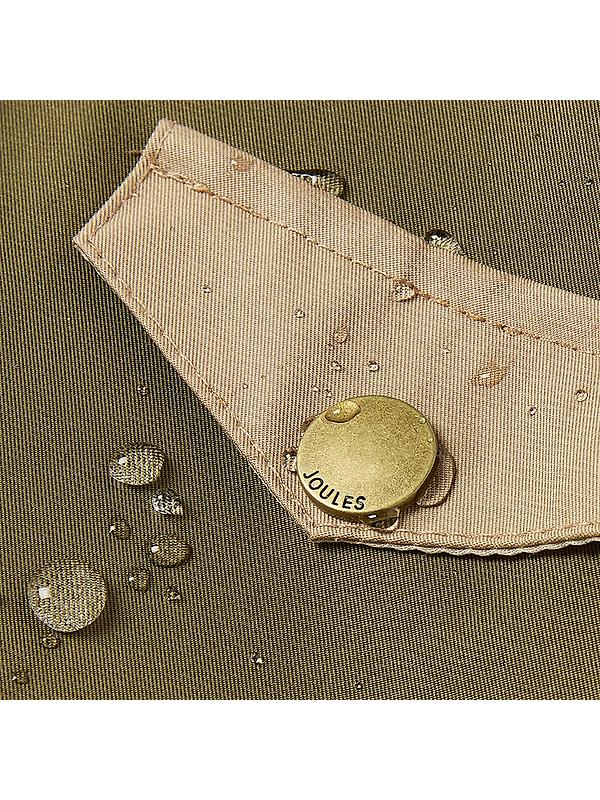 Joules Kennington Water Resistant Dog Coat - Brown & Khaki Image 13