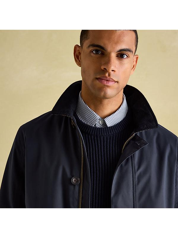 Joules Men's Sandford Waterproof Raincoat - Navy Image 9