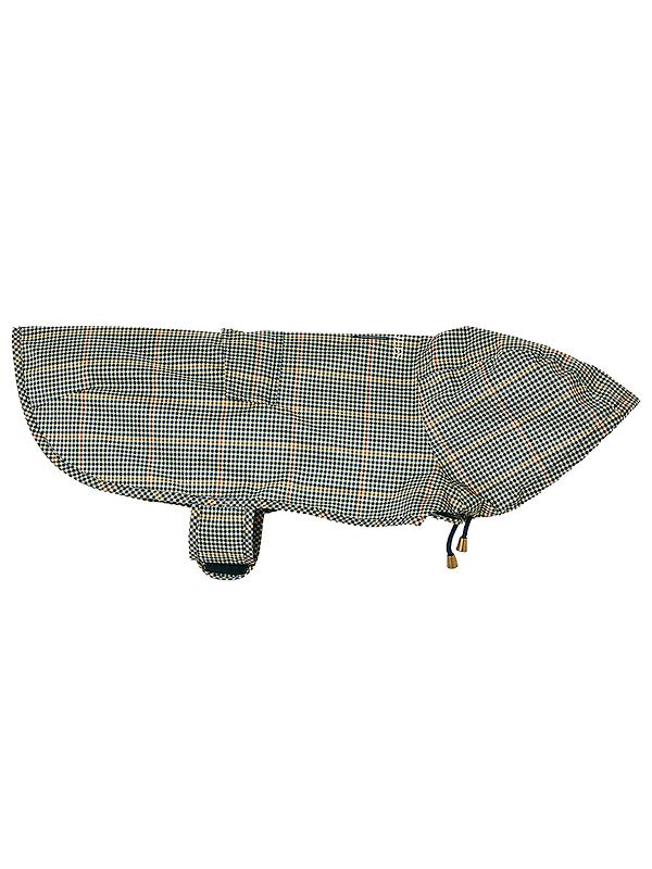 Joules Packaway Dog Jacket - Henson Check Image 1