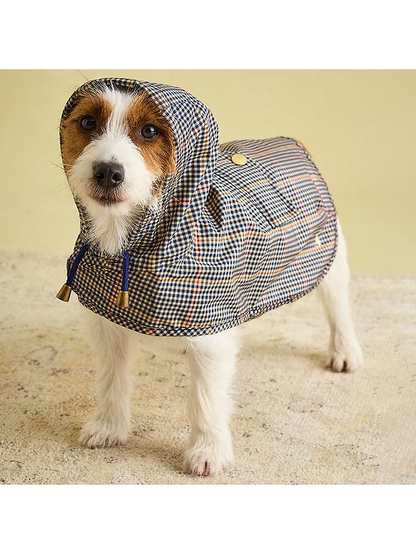 Joules Packaway Dog Jacket - Henson Check Image 10