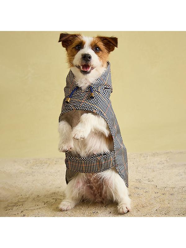 Joules Packaway Dog Jacket - Henson Check Image 11