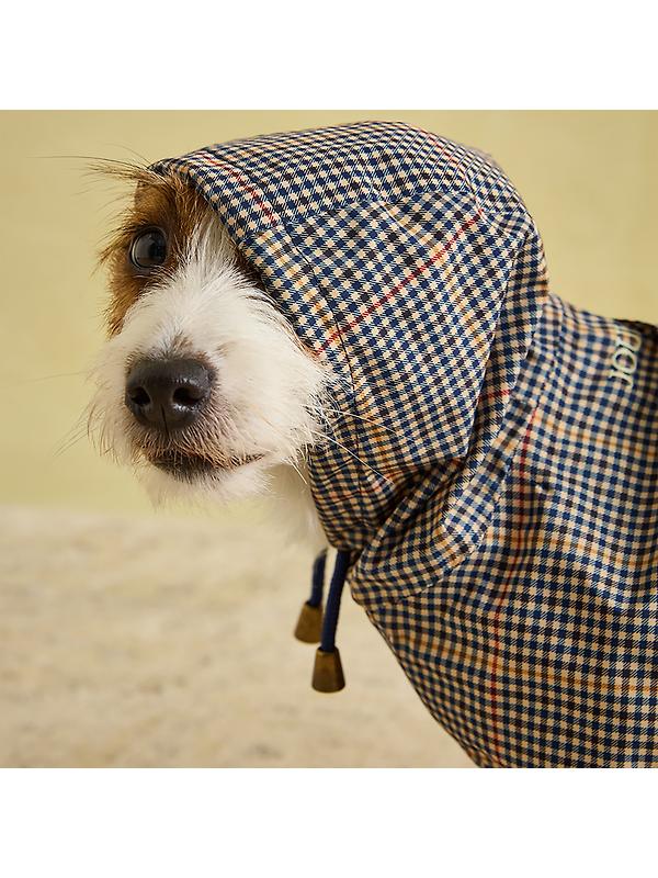 Joules Packaway Dog Jacket - Henson Check Image 14