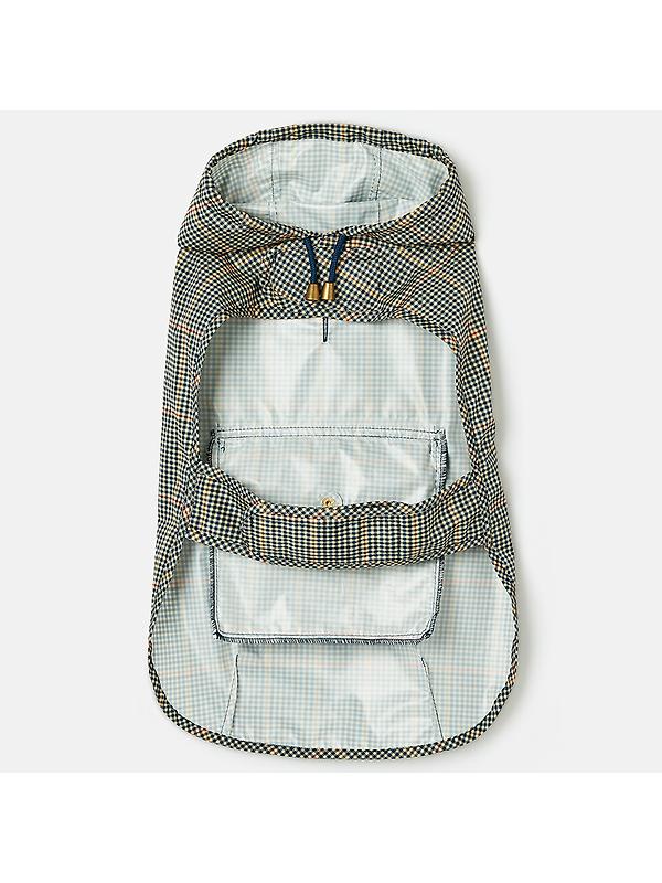 Joules Packaway Dog Jacket - Henson Check Image 3
