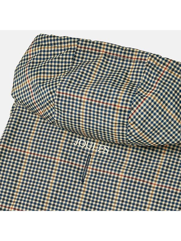 Joules Packaway Dog Jacket - Henson Check Image 5