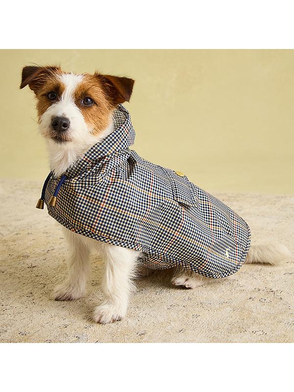 Joules Packaway Dog Jacket - Henson Check Image 7