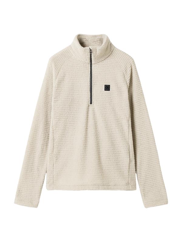 66°North Men's Hrannar Zipneck Fleece - Dark Stone Image 1