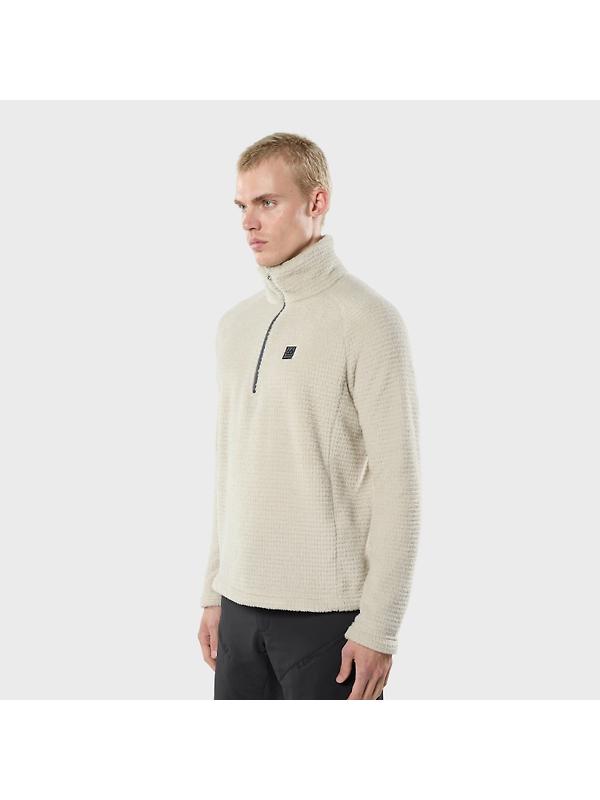 66°North Men's Hrannar Zipneck Fleece - Dark Stone Image 4