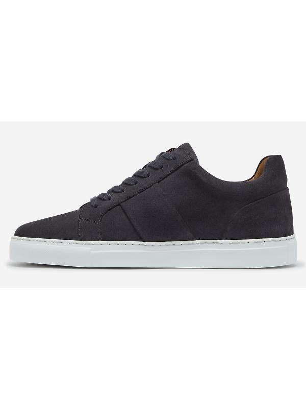 Oliver Sweeney Men's Kendal Suede Cupsole Trainers - Slate Image 5