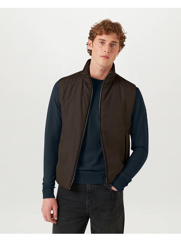 Belstaff Men's Merino Wool Kerrigan Crew Neck Jumper - Black Image 4