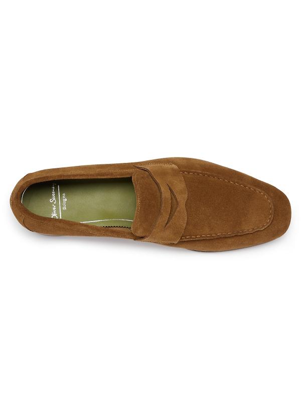 Oliver Sweeney Men's Keyworth Calf Suede Penny Loafers - Whiskey Image 3