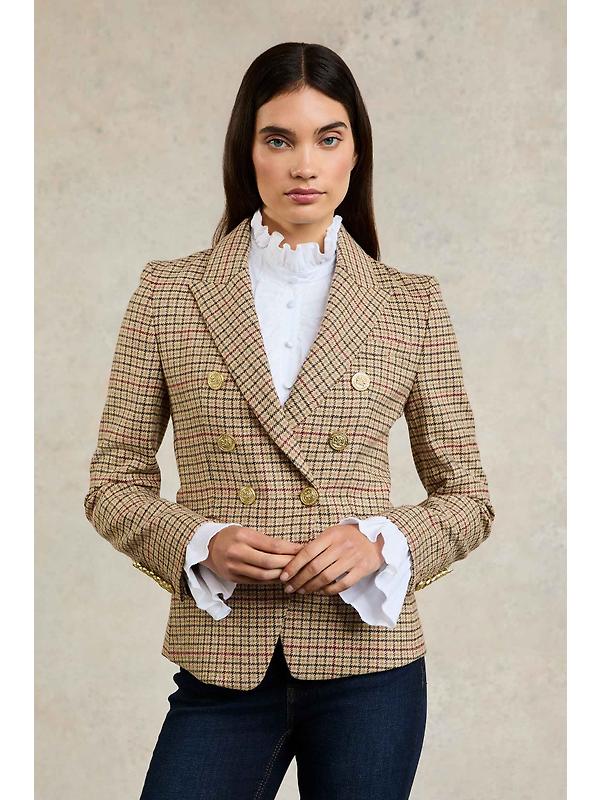 Holland Cooper Women's Knightsbridge Blazer - Charlton Tweed Image 4