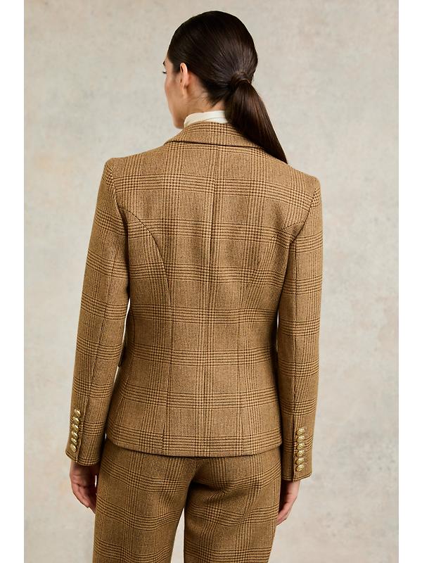 Holland Cooper Women's Knightsbridge Blazer - Tawny Image 7