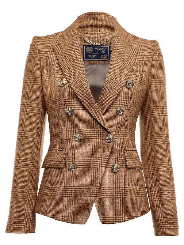 Product image of Holland Cooper Women's Knightsbridge Blazer - Tawny