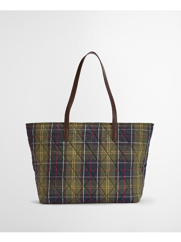 Barbour Women's Wetherham Quilted Tartan Bag - Classic Tartan Image 4
