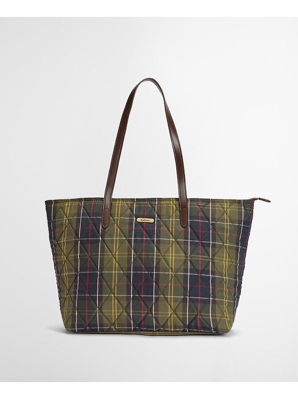 Barbour Women's Wetherham Quilted Tartan Bag - Classic Tartan Image 5
