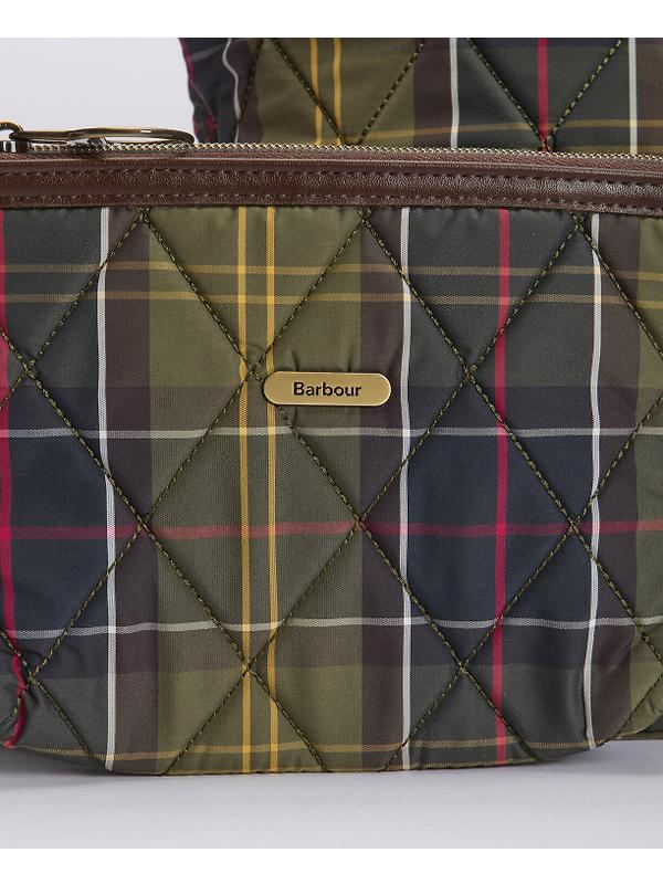 Barbour Women's Wetherham Quilted Tartan Bag - Classic Tartan Image 8