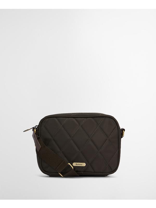 Barbour Women's Quilted Crossbody Bag - Olive Image 10