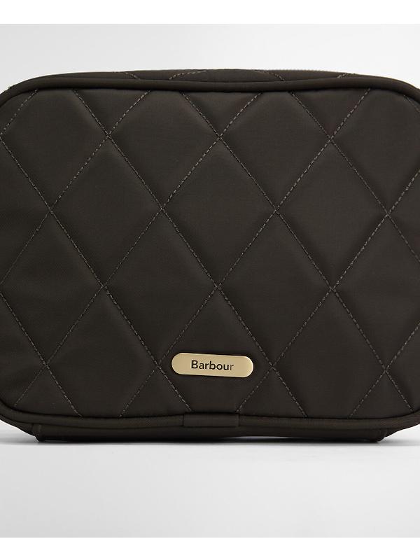 Barbour Women's Quilted Crossbody Bag - Olive Image 6