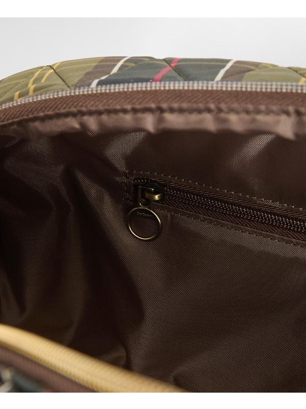 Barbour Women's Wetherham Quilted Overnight Holdall Bag - Classic Tartan Image 10