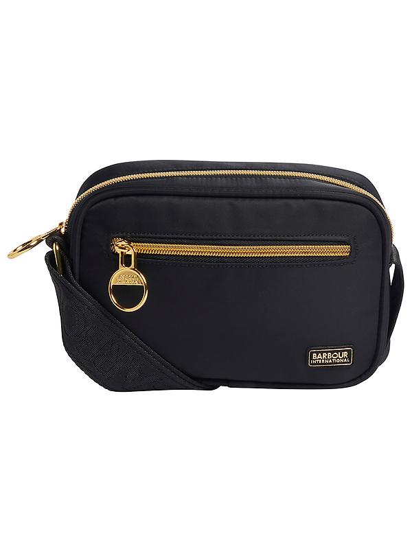 Barbour International Women's Qualify Micro Crossbody Bag - Black Product Image