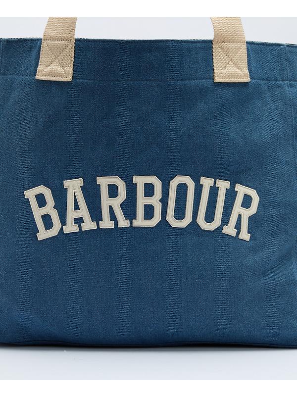 Barbour Women's Emily Denim Tote Bag - Denim Image 5