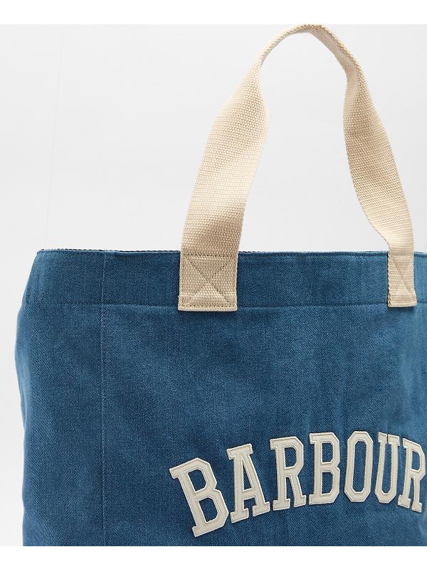 Barbour Women's Emily Denim Tote Bag - Denim Image 6