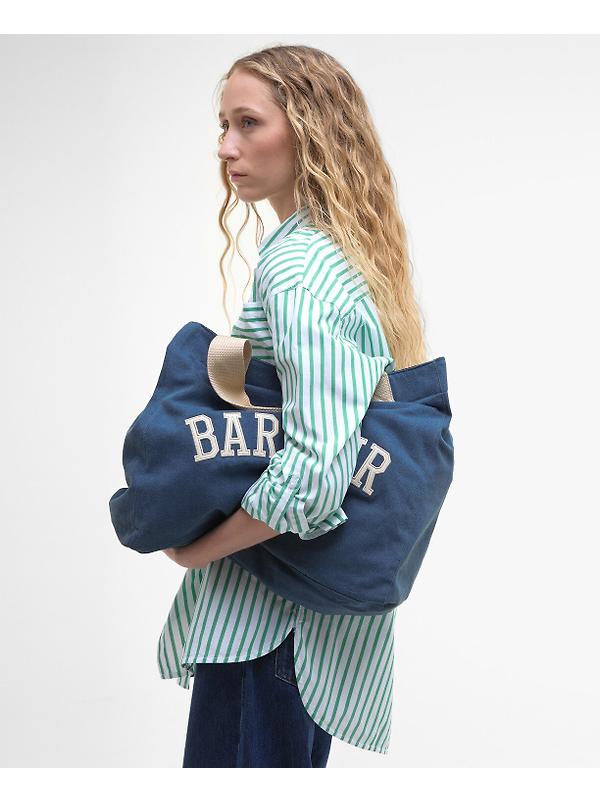 Barbour Women's Emily Denim Tote Bag - Denim Image 9