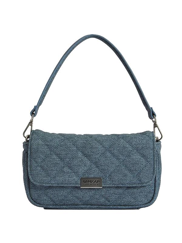 Barbour International Women's Denim Mini Soho Crossbody Bag - Light Denim Product Image