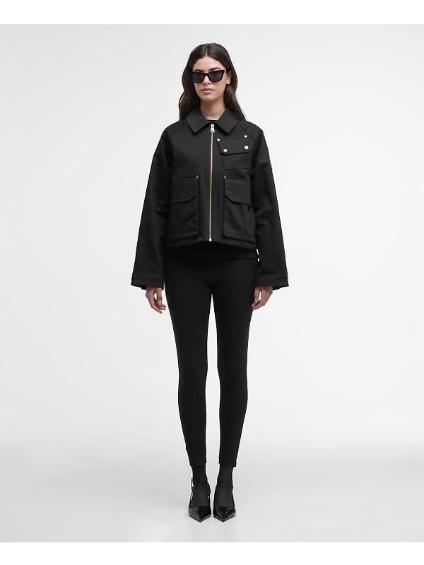 Barbour International Women's Warlock Casual Jacket - Black Image 3