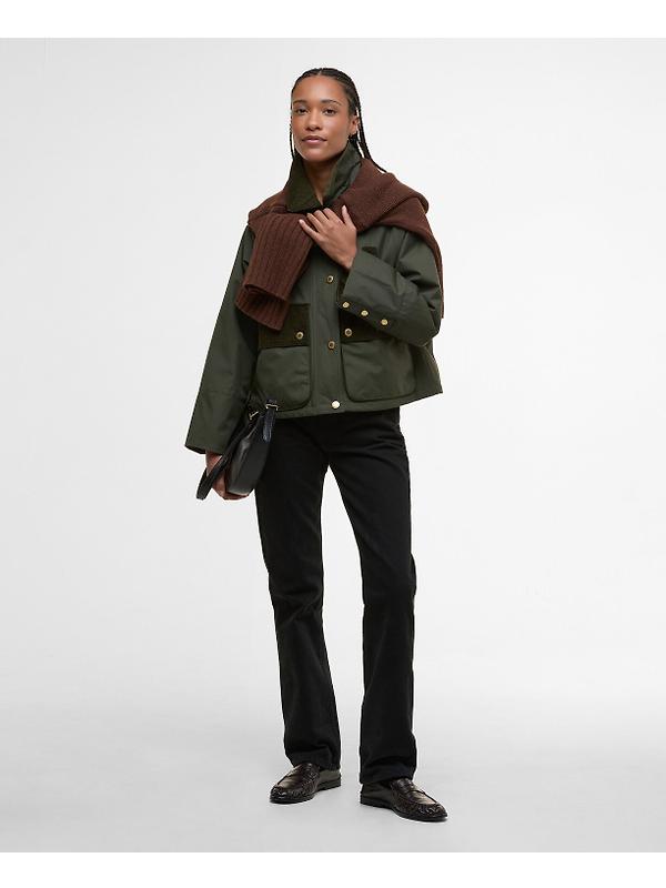 Barbour Women's Phoebe Casual Jacket - Olive Image 3