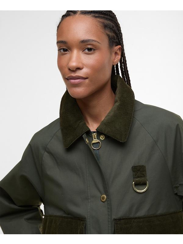 Barbour Women's Phoebe Casual Jacket - Olive Image 5