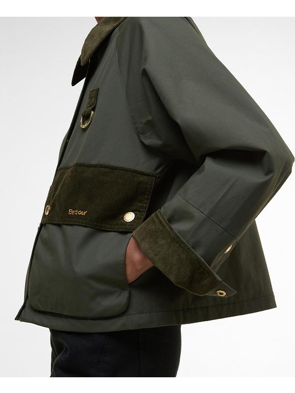 Barbour Women's Phoebe Casual Jacket - Olive Image 6