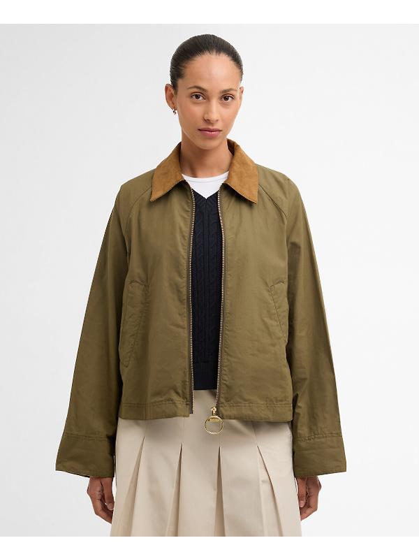 Barbour Women's Catlin Casual Jacket - Dusky Green/Ancient Image 2