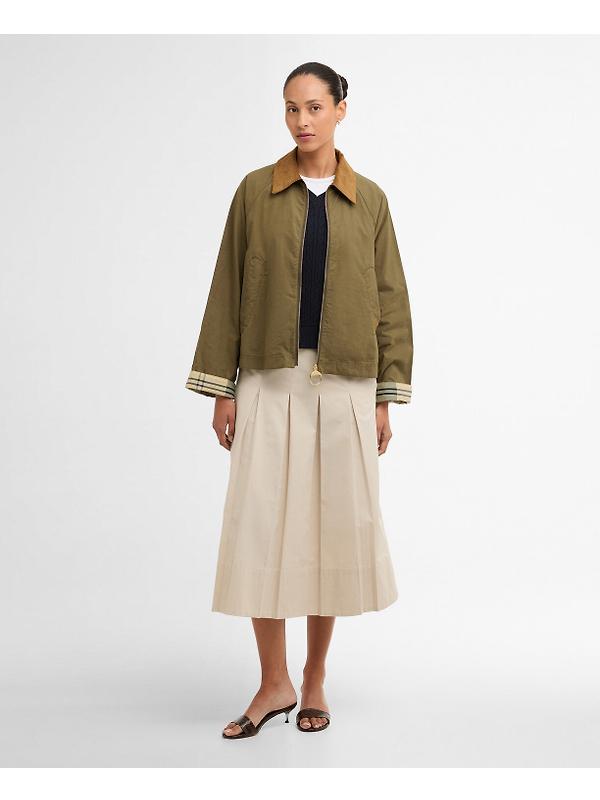 Barbour Women's Catlin Casual Jacket - Dusky Green/Ancient Image 3