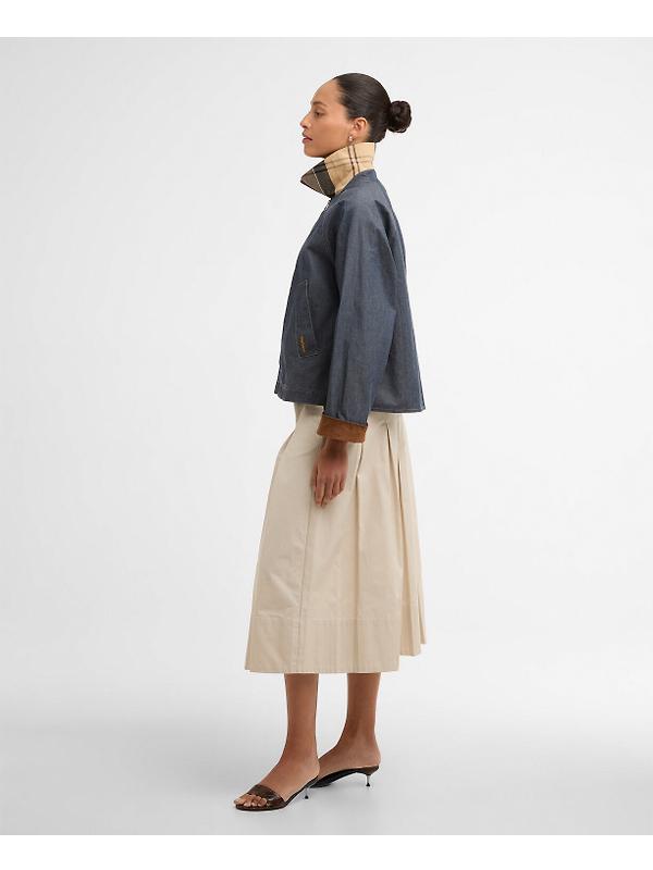 Barbour Women's Freckleton Denim Jacket - Indigo / Dress Image 3