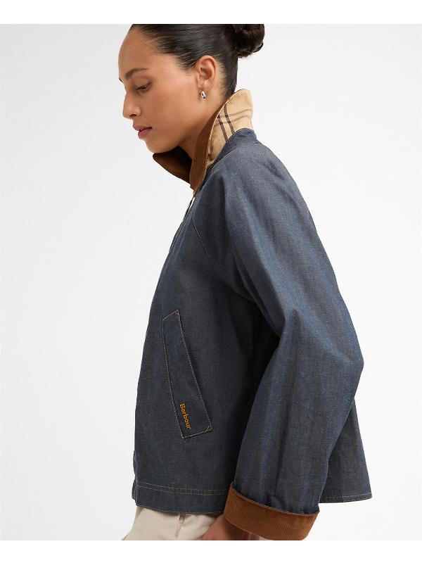 Barbour Women's Freckleton Denim Jacket - Indigo / Dress Image 6