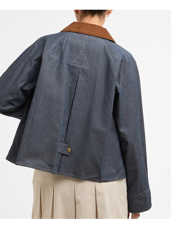 Barbour Women's Freckleton Denim Jacket - Indigo / Dress Image 7