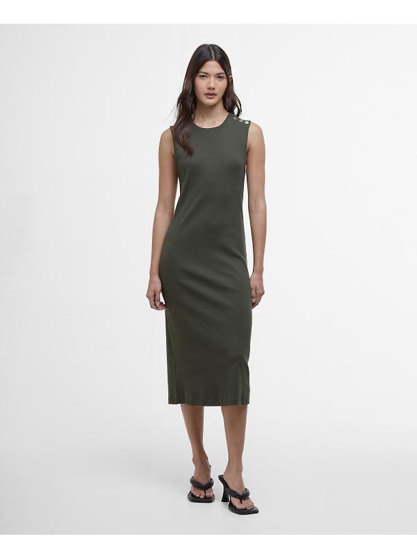 Barbour International Women's Hadfield Midi Dress - Envy Image 3