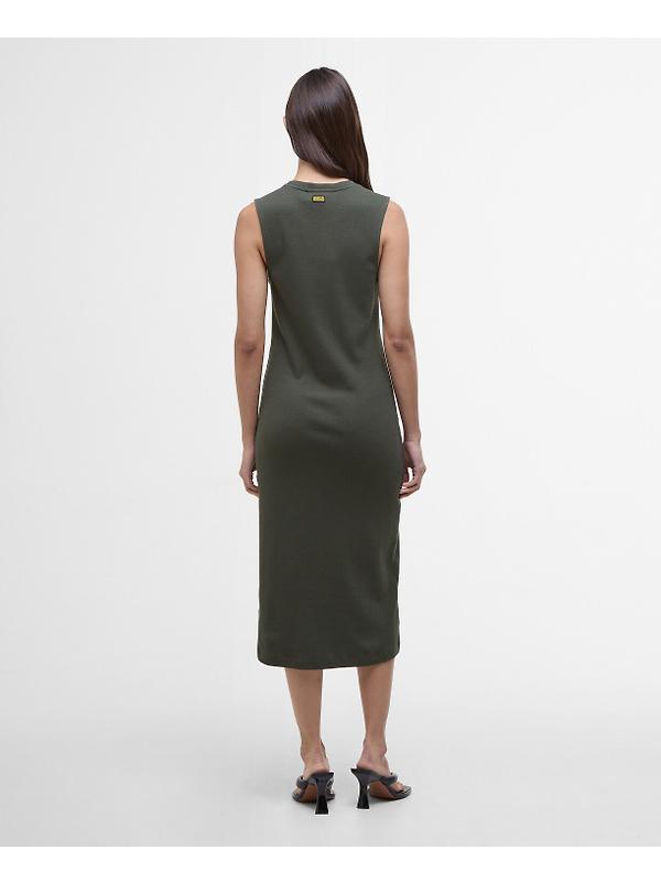 Barbour International Women's Hadfield Midi Dress - Envy Image 4