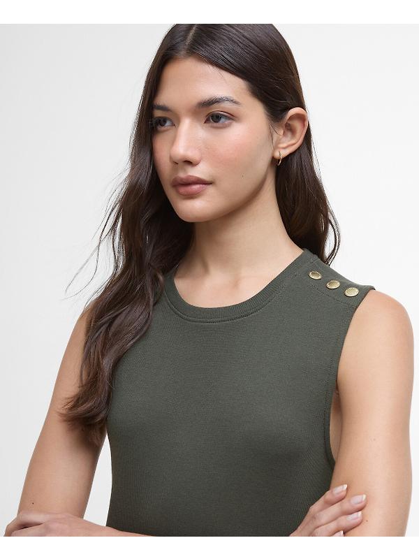 Barbour International Women's Hadfield Midi Dress - Envy Image 5