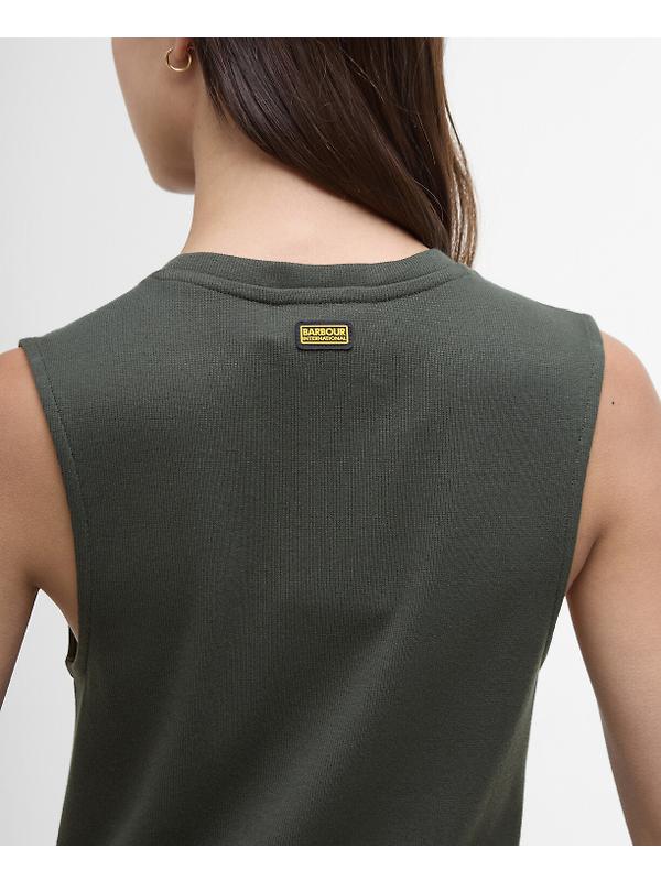 Barbour International Women's Hadfield Midi Dress - Envy Image 6